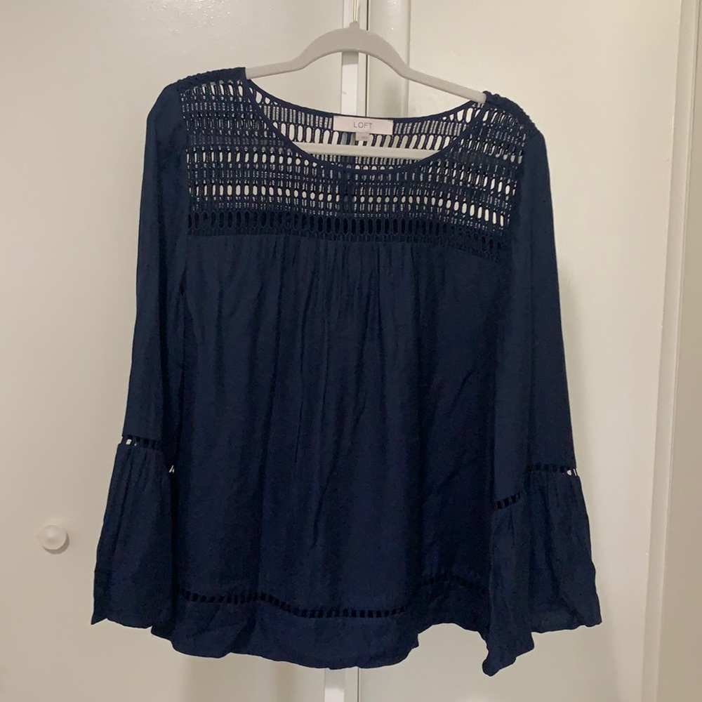 LOFT Lacy Blouse